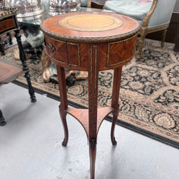 Kingwood Occasional Leather Insert Table