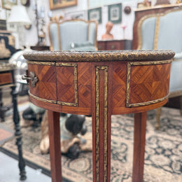 Kingwood Occasional Leather Insert Table