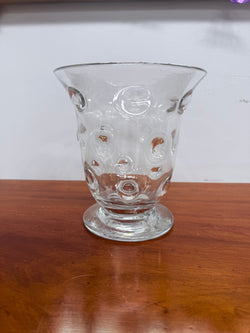 Vintage Mid Century Webb England Bulls Eye Crystal Vase | Antique & Vintage | Moonee Ponds Antiques | Australia Wide Delivery