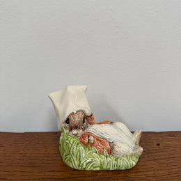 Royal Albert "Benjamin Wakes Up" Figurine