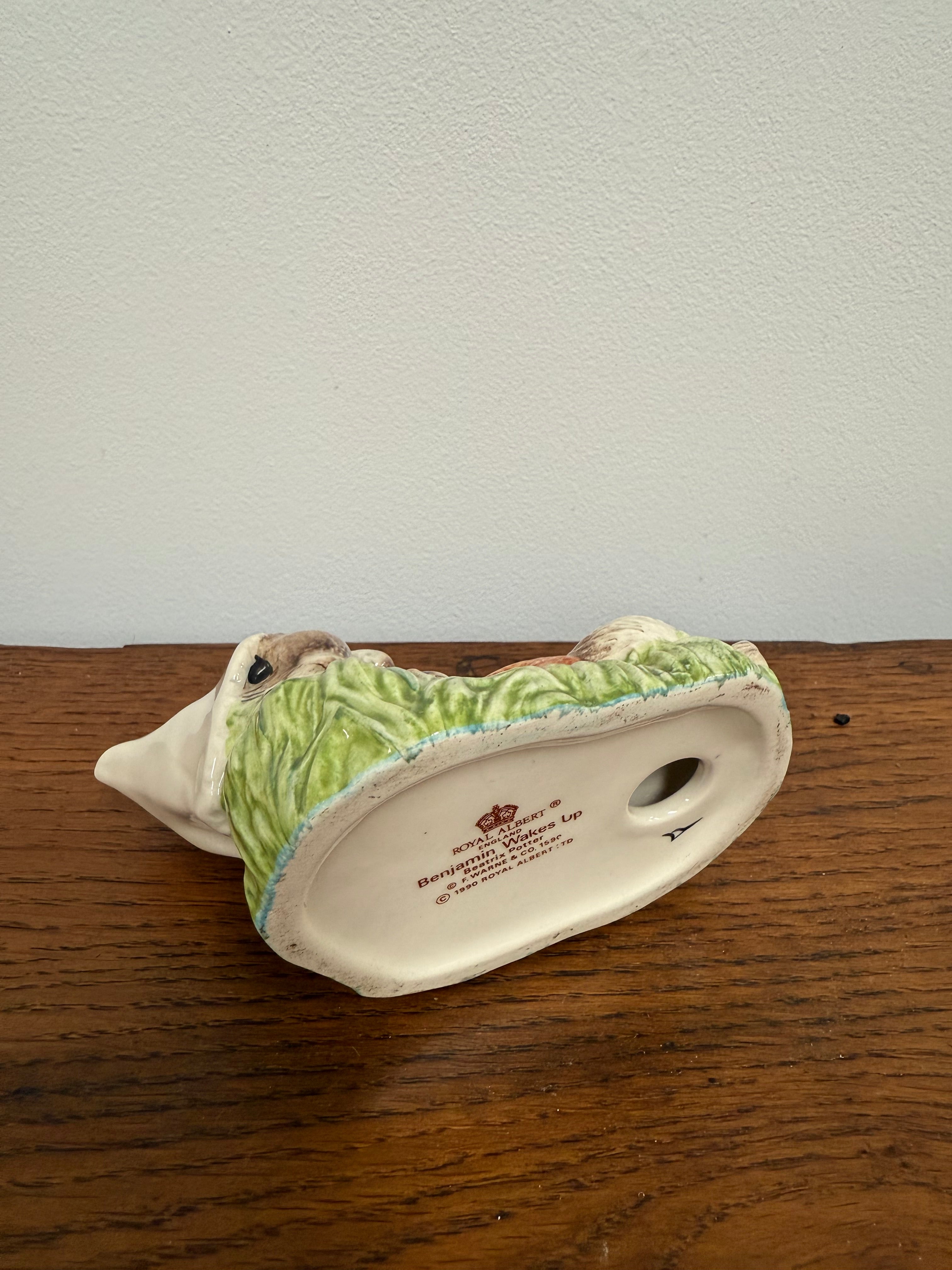 Royal Albert "Benjamin Wakes Up" Figurine | Antique & Vintage | Moonee Ponds Antiques | Australia Wide Delivery