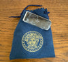 Versace Style Stainless Steel & 18k Money Clip | Antique & Vintage | Moonee Ponds Antiques | Australia Wide Delivery