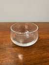 Vintage Krosno Poland Clear Glass Bowl