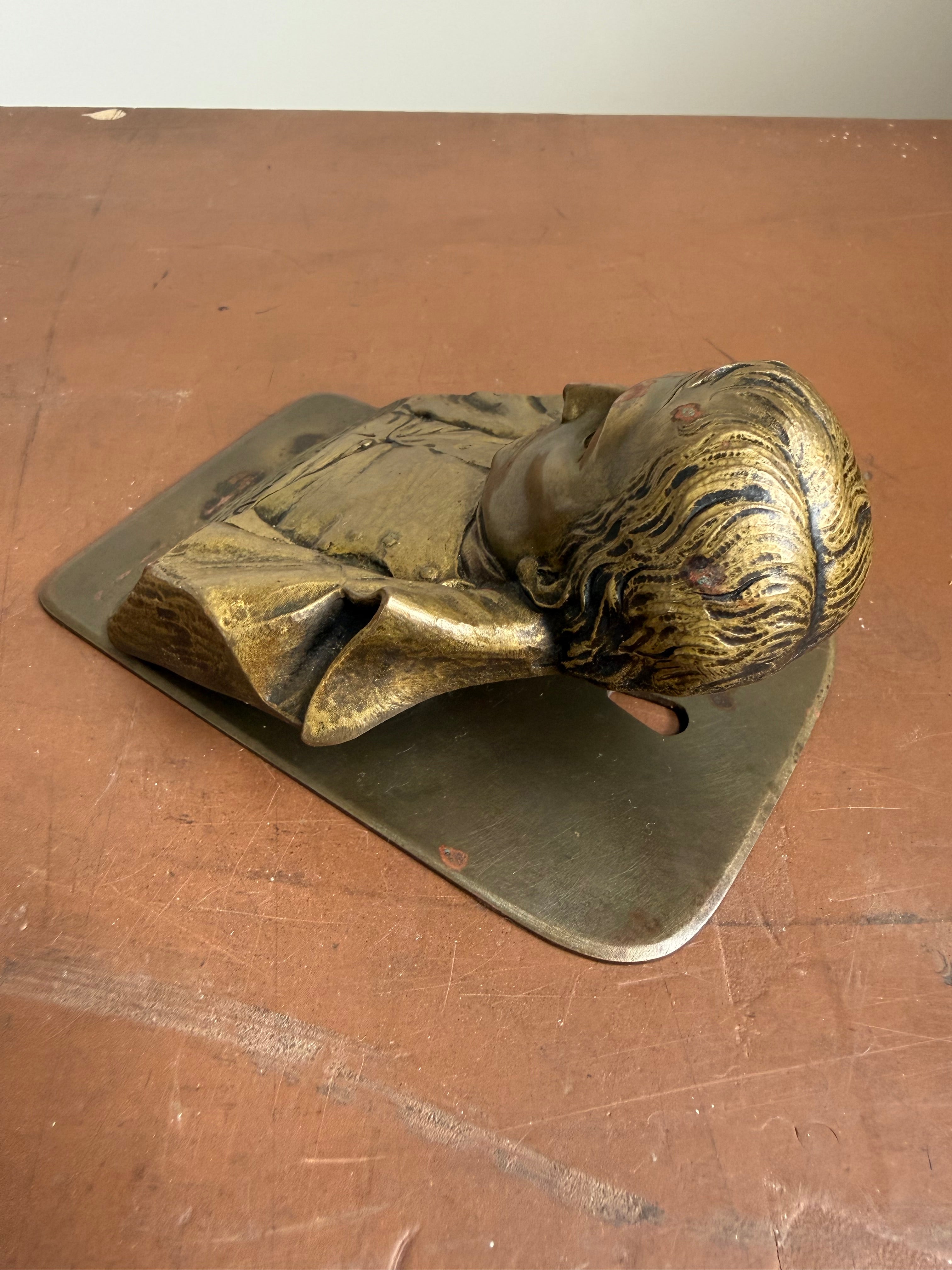 Rare Bronze 19th Century Napoleon I Desk Paperweight