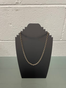 Vintage Sterling Silver Rope Necklace | Antique & Vintage | Moonee Ponds Antiques | Australia Wide Delivery