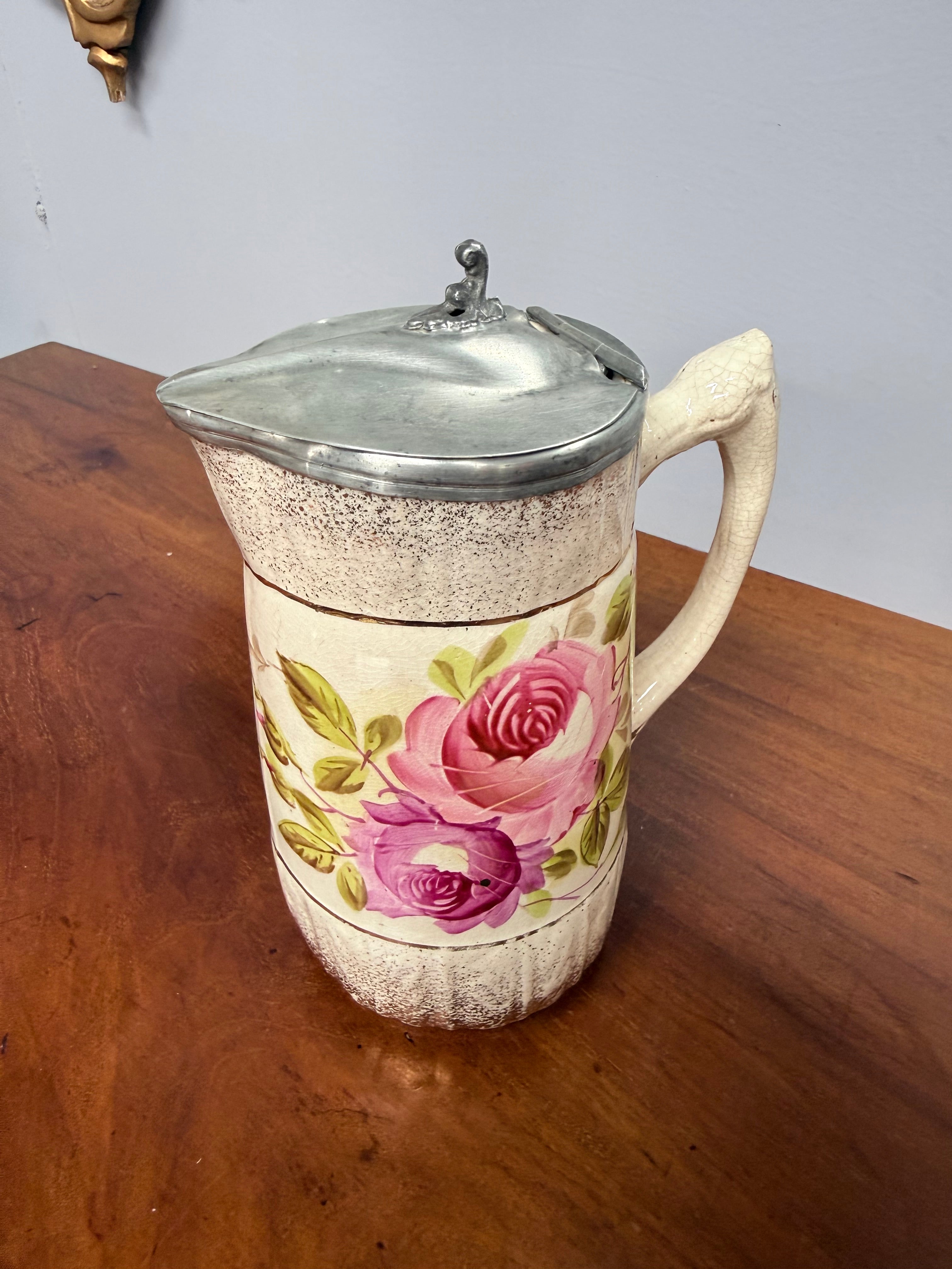 Victorian Lidded Jug | Antique & Vintage | Moonee Ponds Antiques | Australia Wide Delivery