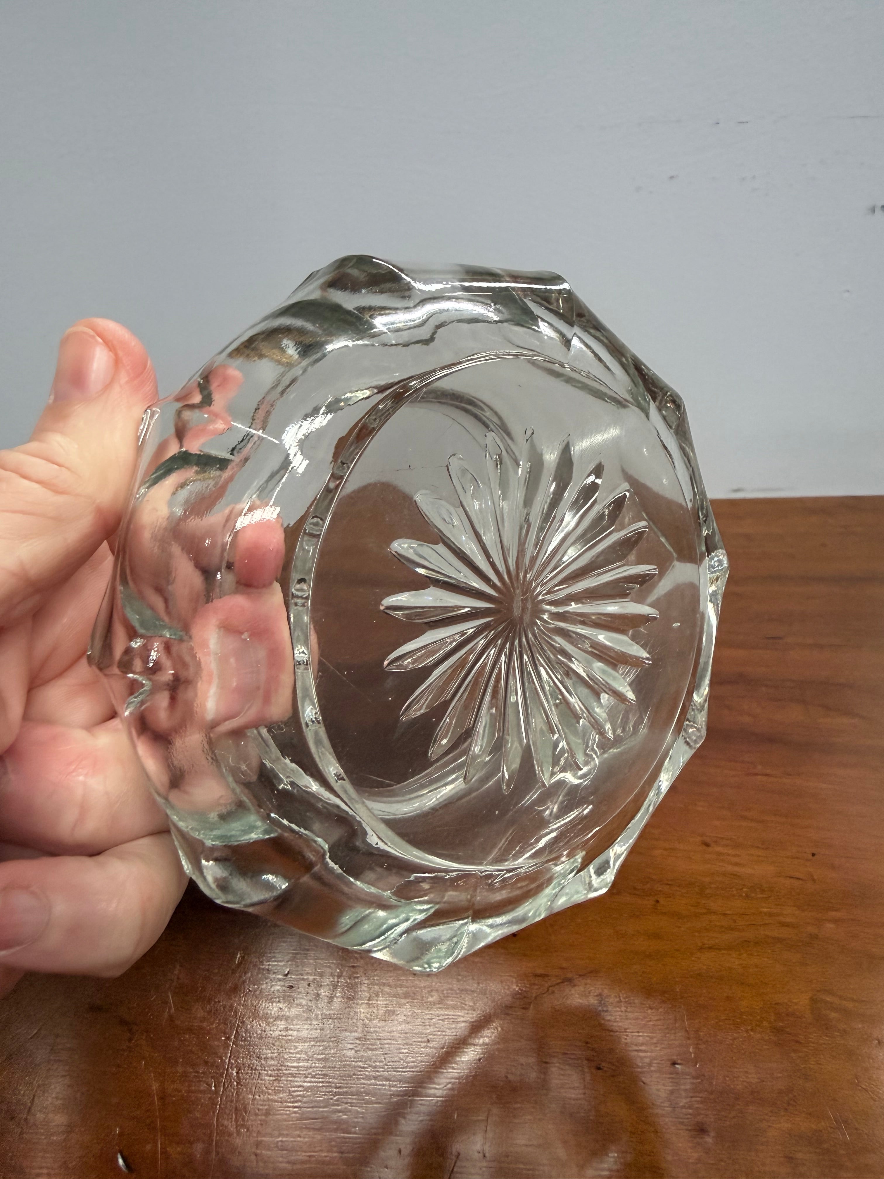 Antique Cut Glass & Silver Plated Vanity Jar | Antique & Vintage | Moonee Ponds Antiques | Australia Wide Delivery