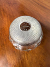 Antique Cut Glass & Silver Plated Vanity Jar | Antique & Vintage | Moonee Ponds Antiques | Australia Wide Delivery