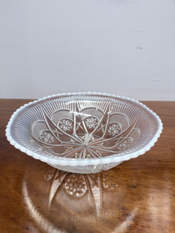 Pretty Victorian Opalescence Glass Bowl | Antique & Vintage | Moonee Ponds Antiques | Australia Wide Delivery