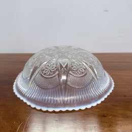 Pretty Victorian Opalescence Glass Bowl