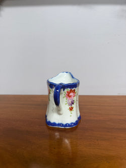 Vintage Blue & White Hand Painted Jug | Antique & Vintage | Moonee Ponds Antiques | Australia Wide Delivery