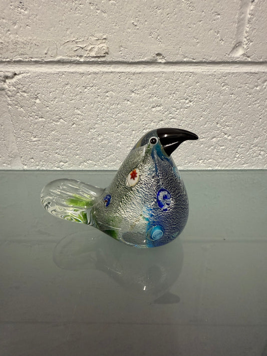 Vintage Murano Art Glass Bird Paperweight