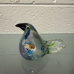 Vintage Murano Art Glass Bird Paperweight
