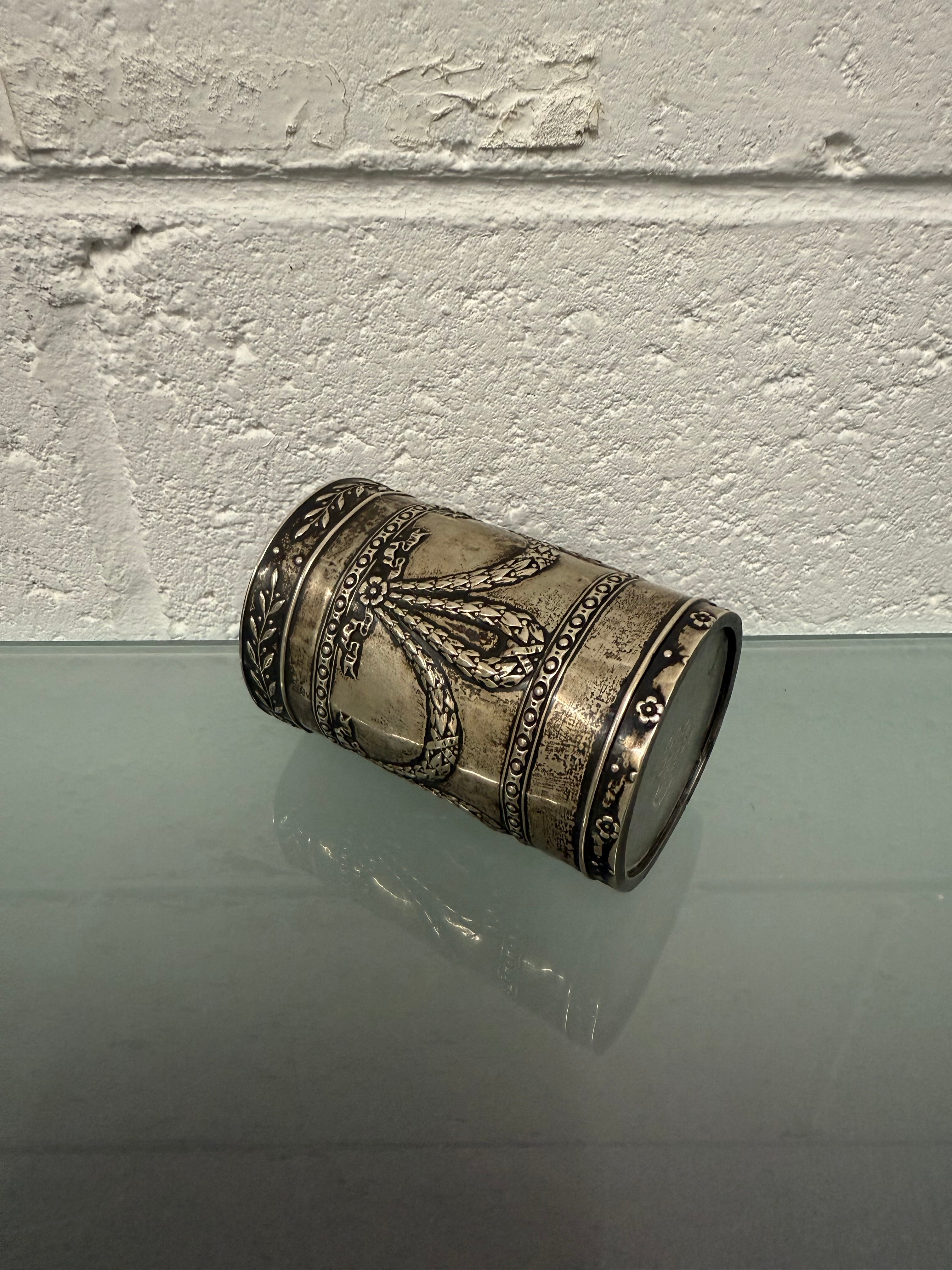 Sterling Silver Pen/Pencil Holder C1913 For Asprey London | Antique & Vintage | Moonee Ponds Antiques | Australia Wide Delivery