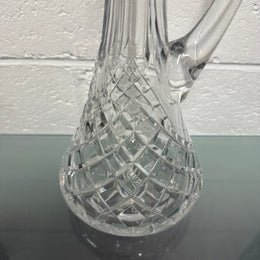 Vintage Crystal Decanter With Stopper