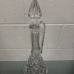 Vintage Crystal Decanter With Stopper