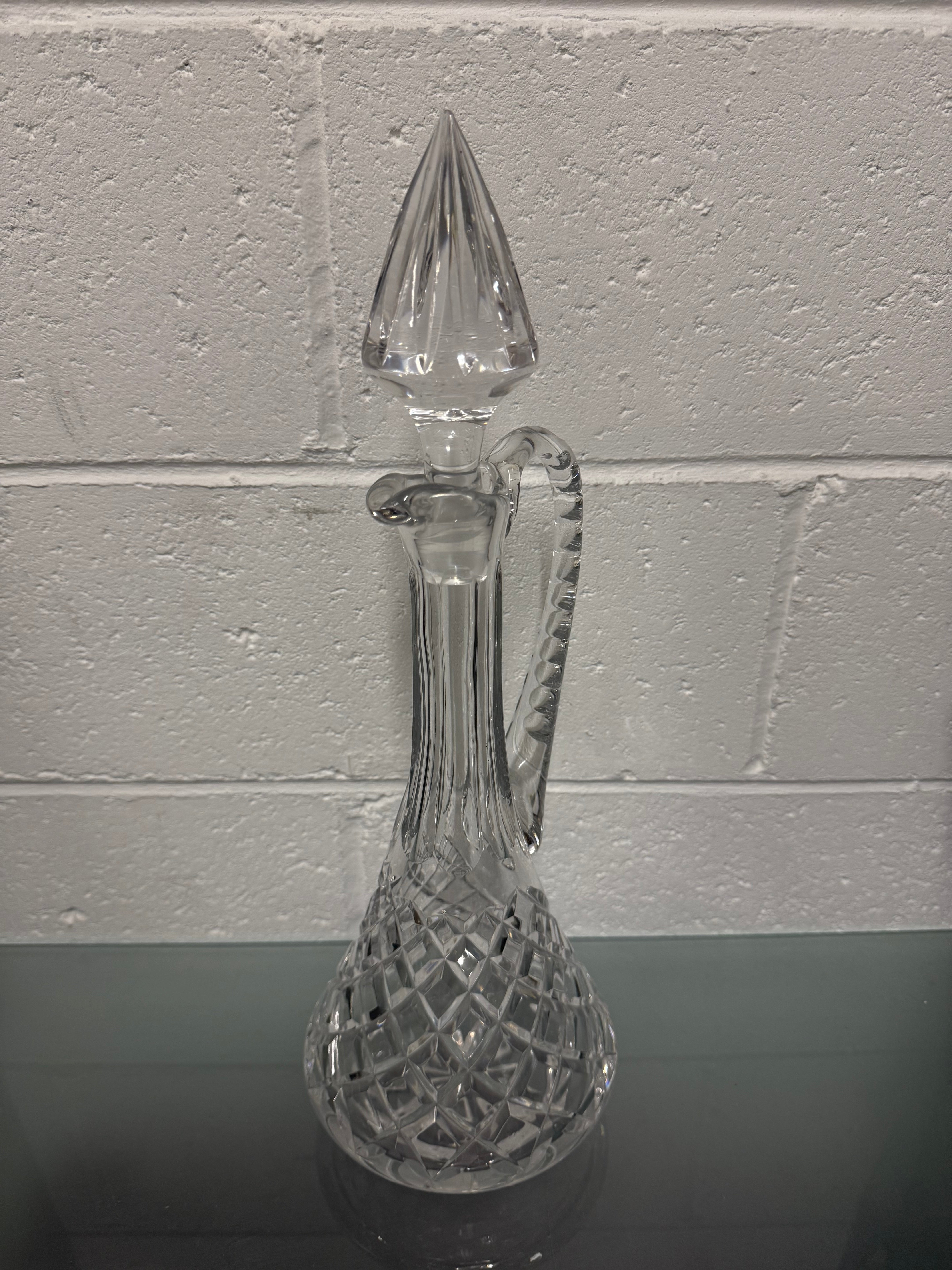 Vintage Crystal Decanter With Stopper | Antique & Vintage | Moonee Ponds Antiques | Australia Wide Delivery