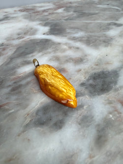 Vintage Butterscotch Amber Pendant With 9ct Loop Moonee Ponds Antiques