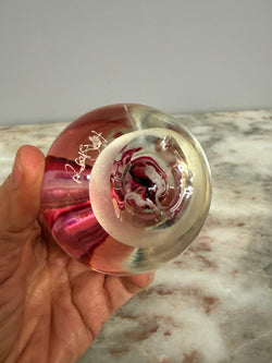 Vintage Signed Caithness Glass Paperweight Moonee Ponds Antiques