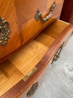 French Louis XIV Style Three Drawer Marble Top Commode | Antique & Vintage | Moonee Ponds Antiques | Australia Wide Delivery