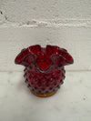 Vintage Fenton Ware Ruby Red Vase | Antique & Vintage | Moonee Ponds Antiques | Australia Wide Delivery