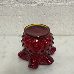 Vintage Fenton Ware Ruby Red Vase