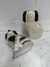 Pair of Victorian Mantle Spaniel Statues | Antique & Vintage | Moonee Ponds Antiques | Australia Wide Delivery