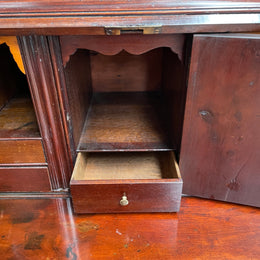 Georgian Two Door Secretaire Bookcase