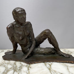 Abstract Bronze Max Kalish Style Figure
