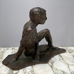 Abstract Bronze Max Kalish Style Figure