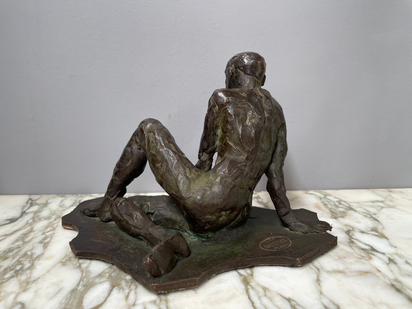 Abstract Bronze Max Kalish Style Figure