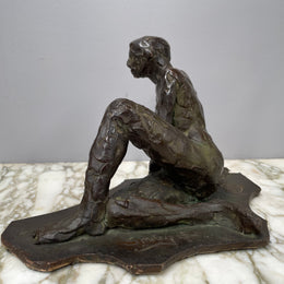 Abstract Bronze Max Kalish Style Figure