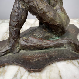 Abstract Bronze Max Kalish Style Figure