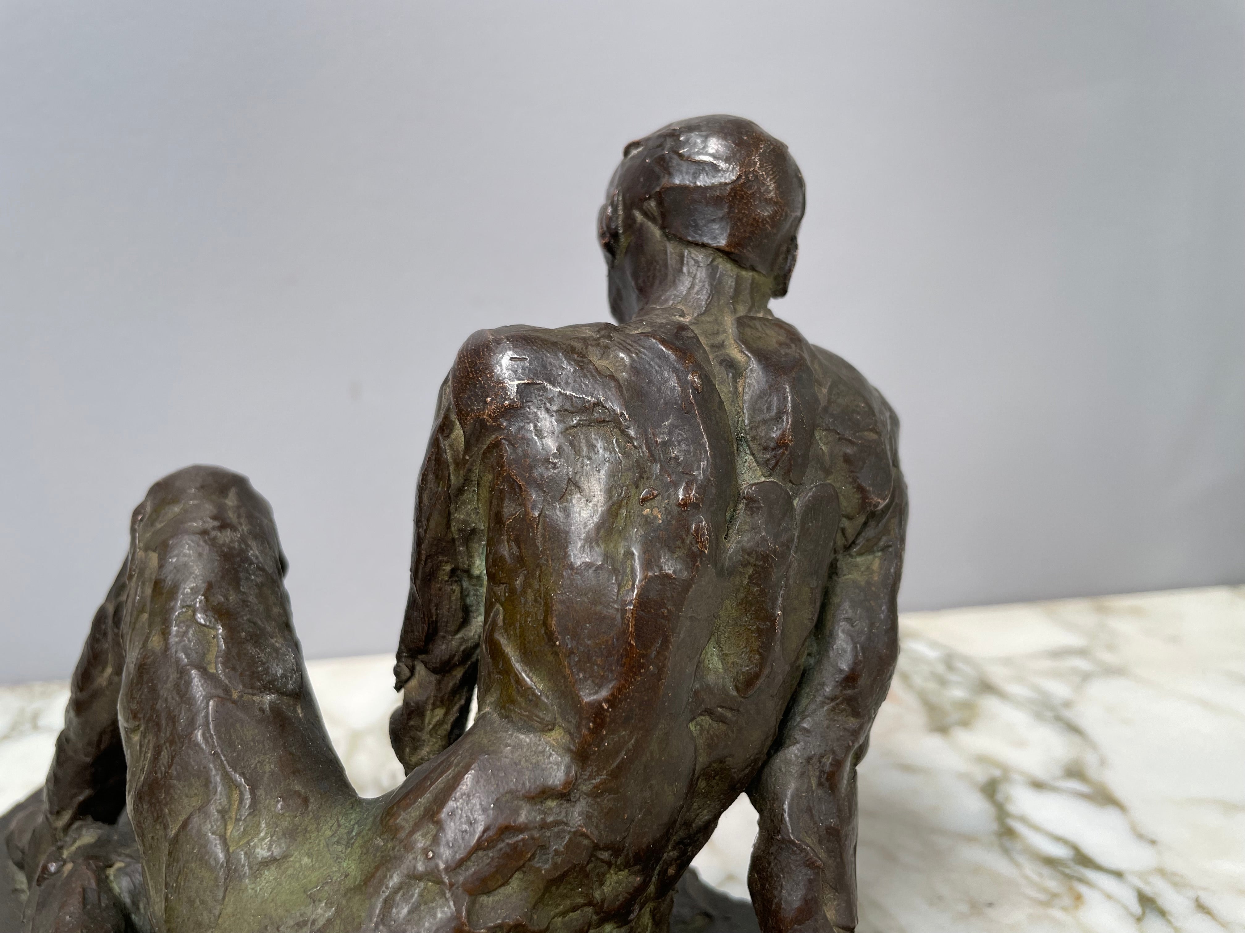 Abstract Bronze Max Kalish Style Figure | Antique & Vintage | Moonee Ponds Antiques | Australia Wide Delivery