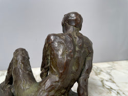 Abstract Bronze Max Kalish Style Figure | Antique & Vintage | Moonee Ponds Antiques | Australia Wide Delivery