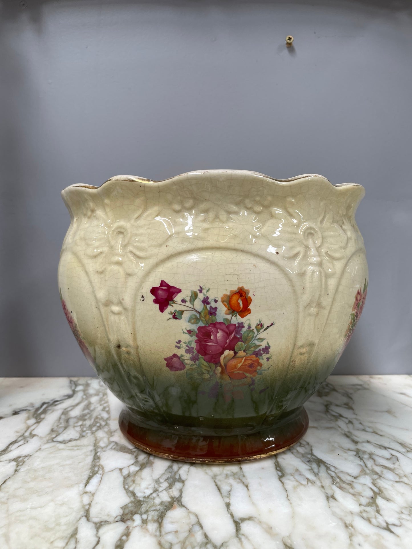 Edwardian English Jardinière French Pattern