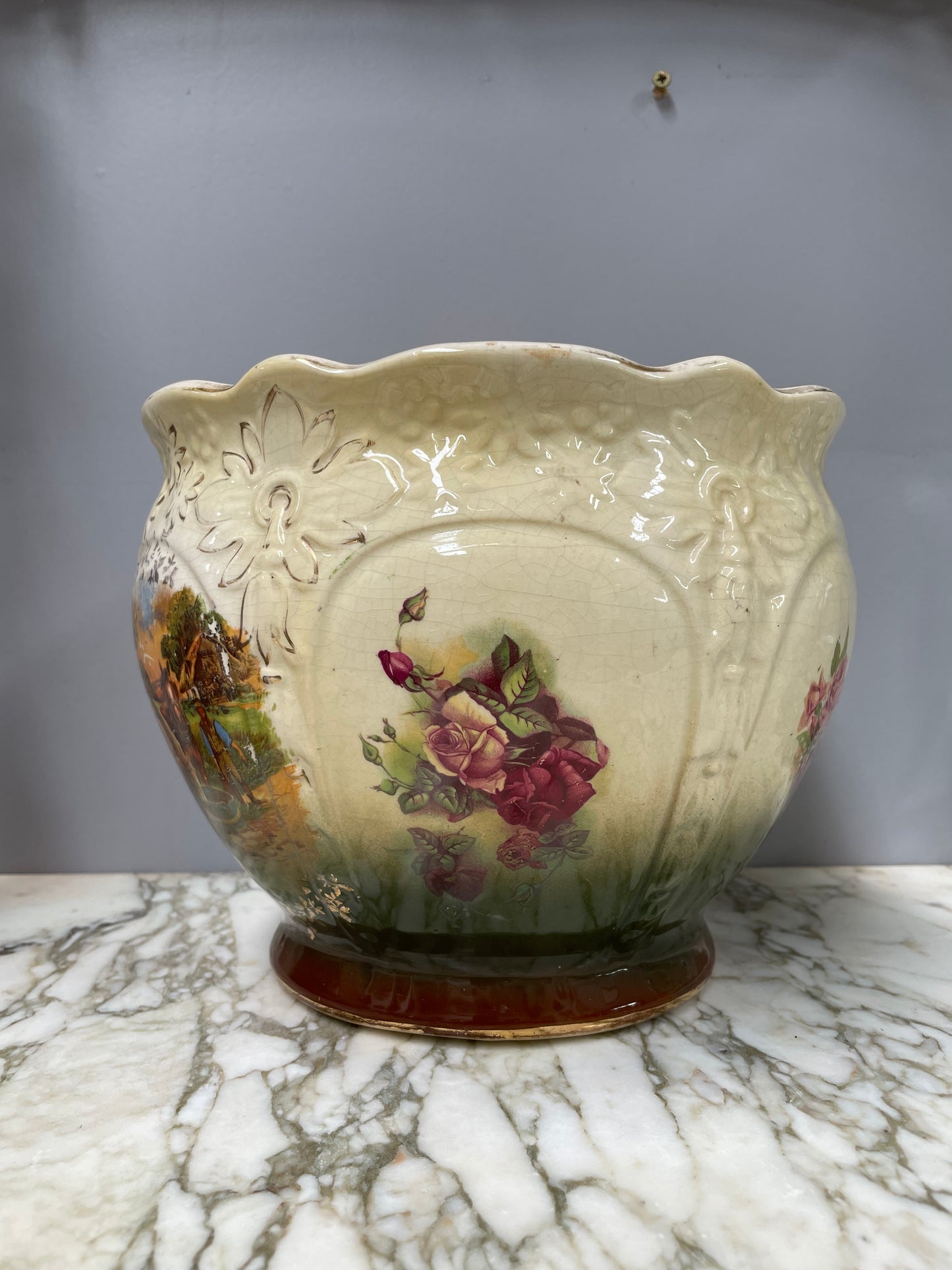 Edwardian English Jardinière French Pattern