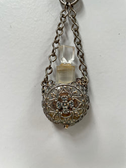 19th Century Cut Glass Bottle In Silver Holder | Antique & Vintage | Moonee Ponds Antiques | Australia Wide Delivery
