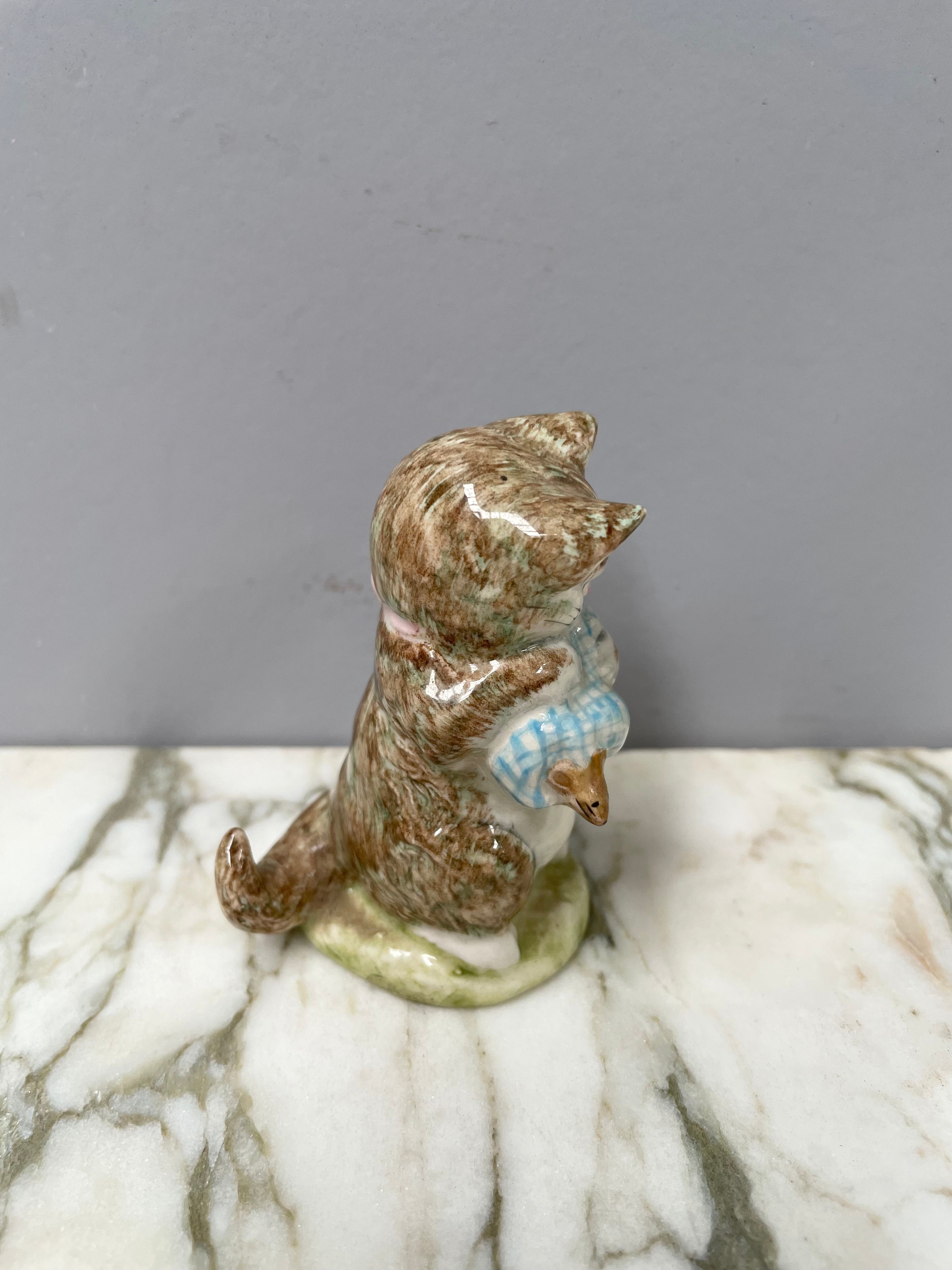 Beatrix Potter's 'Miss Moppet' Beswick Figurine | Antique & Vintage | Moonee Ponds Antiques | Australia Wide Delivery