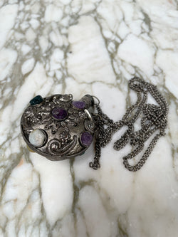Antique Tibetan Silver Snuff Bottle | Antique & Vintage | Moonee Ponds Antiques | Australia Wide Delivery