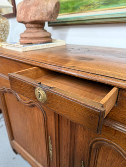 Stunning 19th Century Oak Buffet Moonee Ponds Antiques