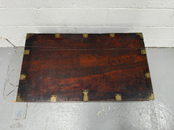 Antique Brass Bound Mahogany Sea Chest | Antique & Vintage | Moonee Ponds Antiques | Australia Wide Delivery