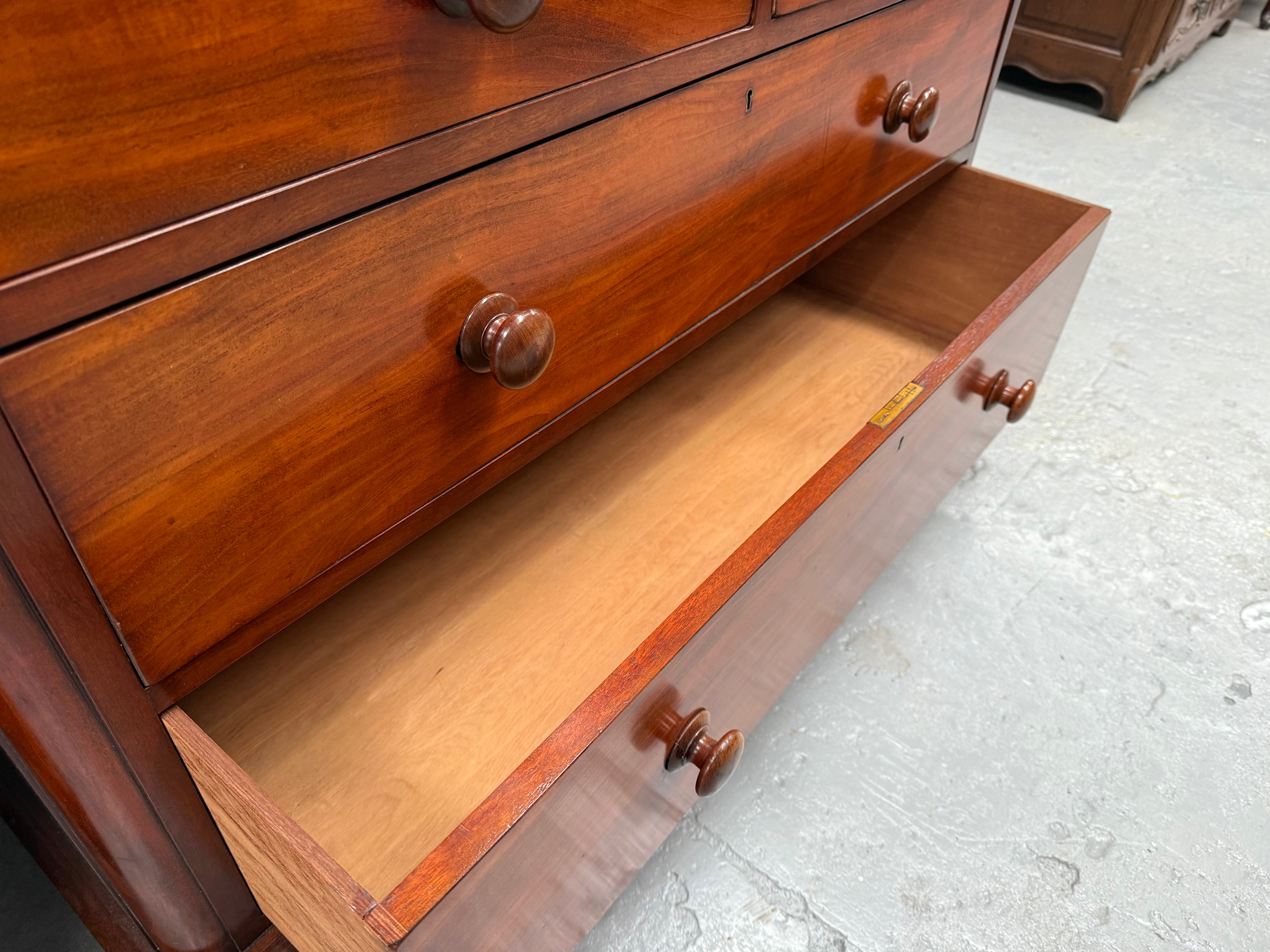 Lovely Four Drawer Mahogany Chest of Drawers | Antique & Vintage | Moonee Ponds Antiques | Australia Wide Delivery
