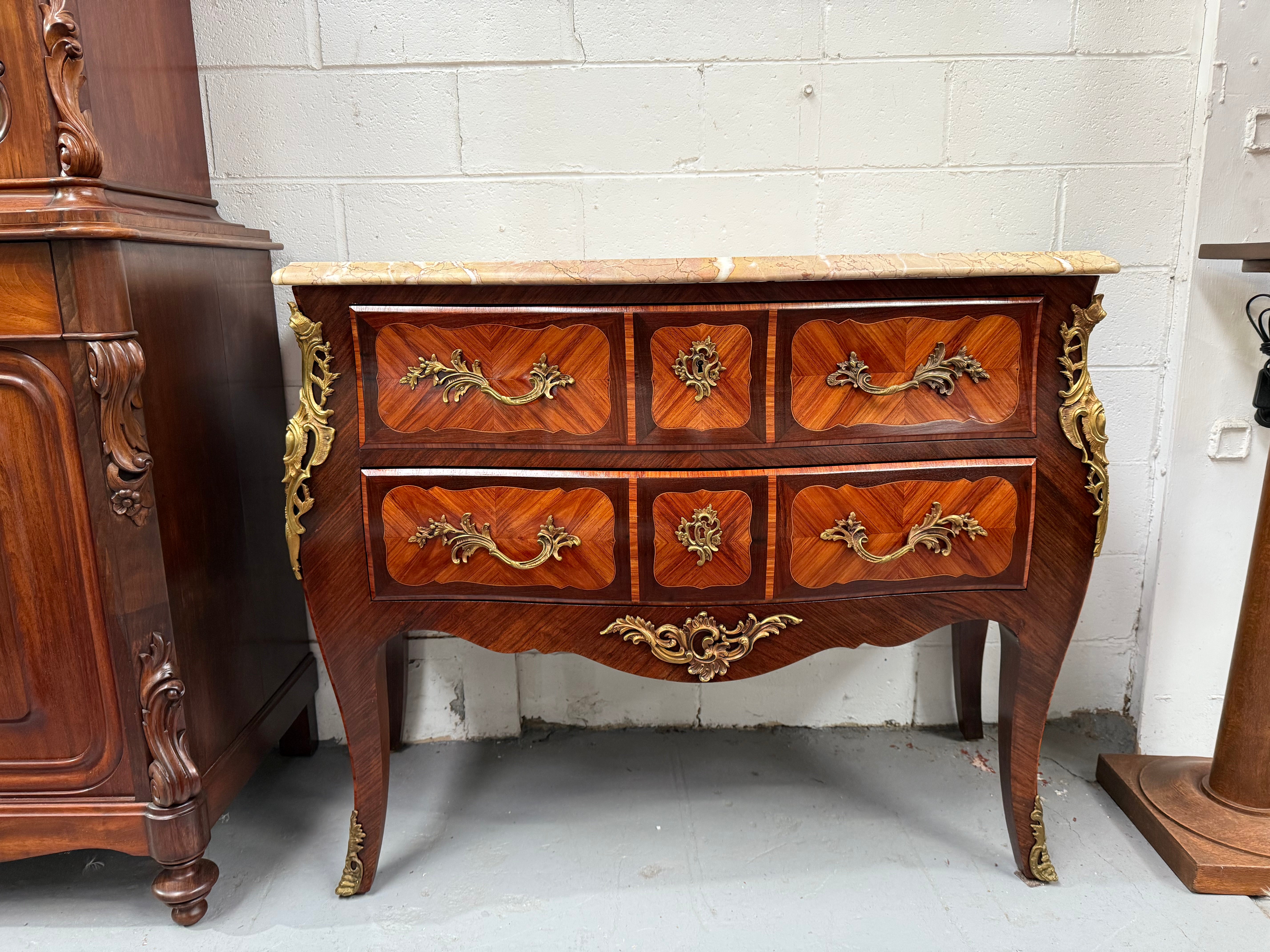 Stunning Transitional Rosewood & Kingwood Commode | Antique & Vintage | Moonee Ponds Antiques | Australia Wide Delivery