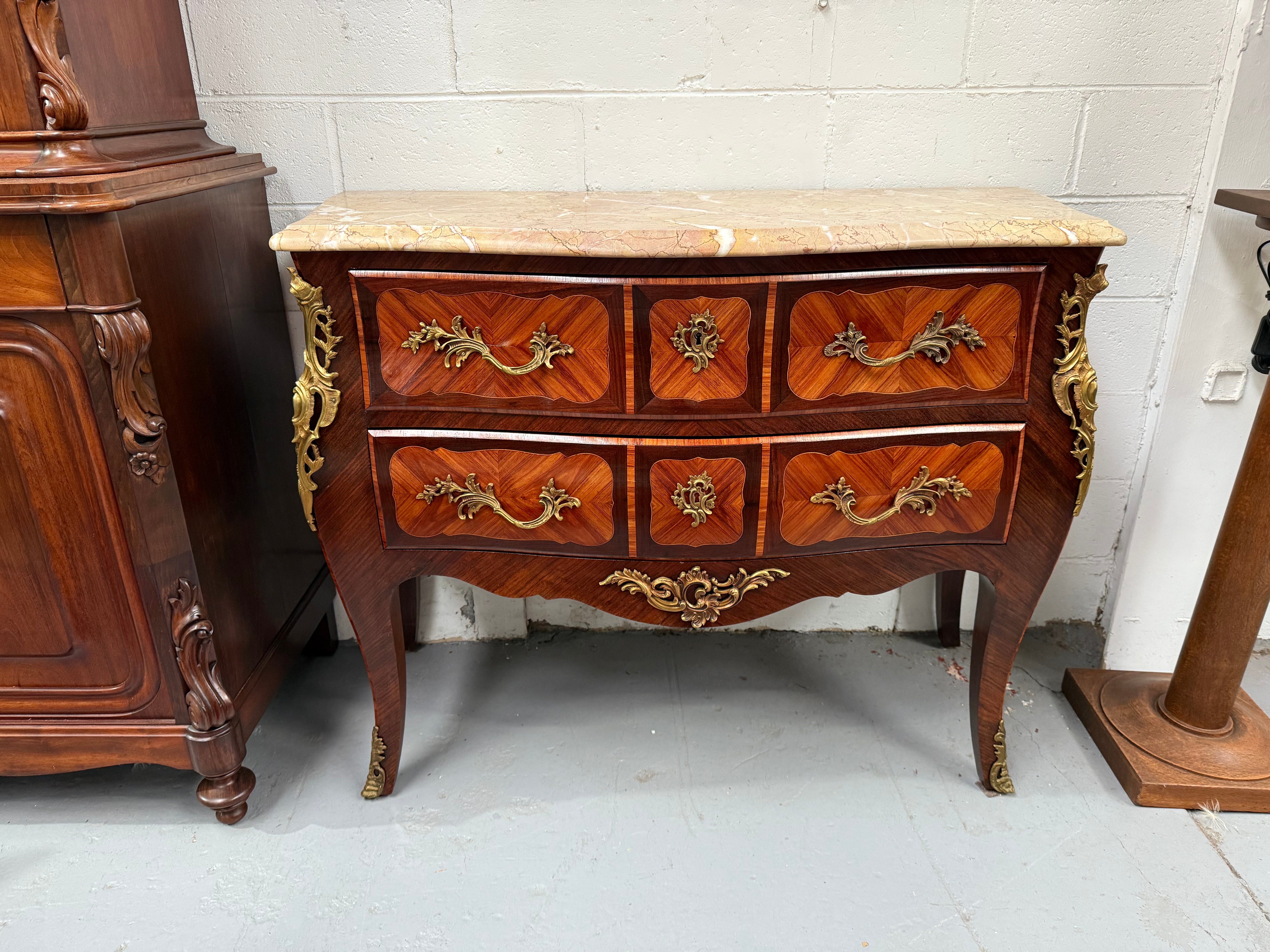 Stunning Transitional Rosewood & Kingwood Commode | Antique & Vintage | Moonee Ponds Antiques | Australia Wide Delivery