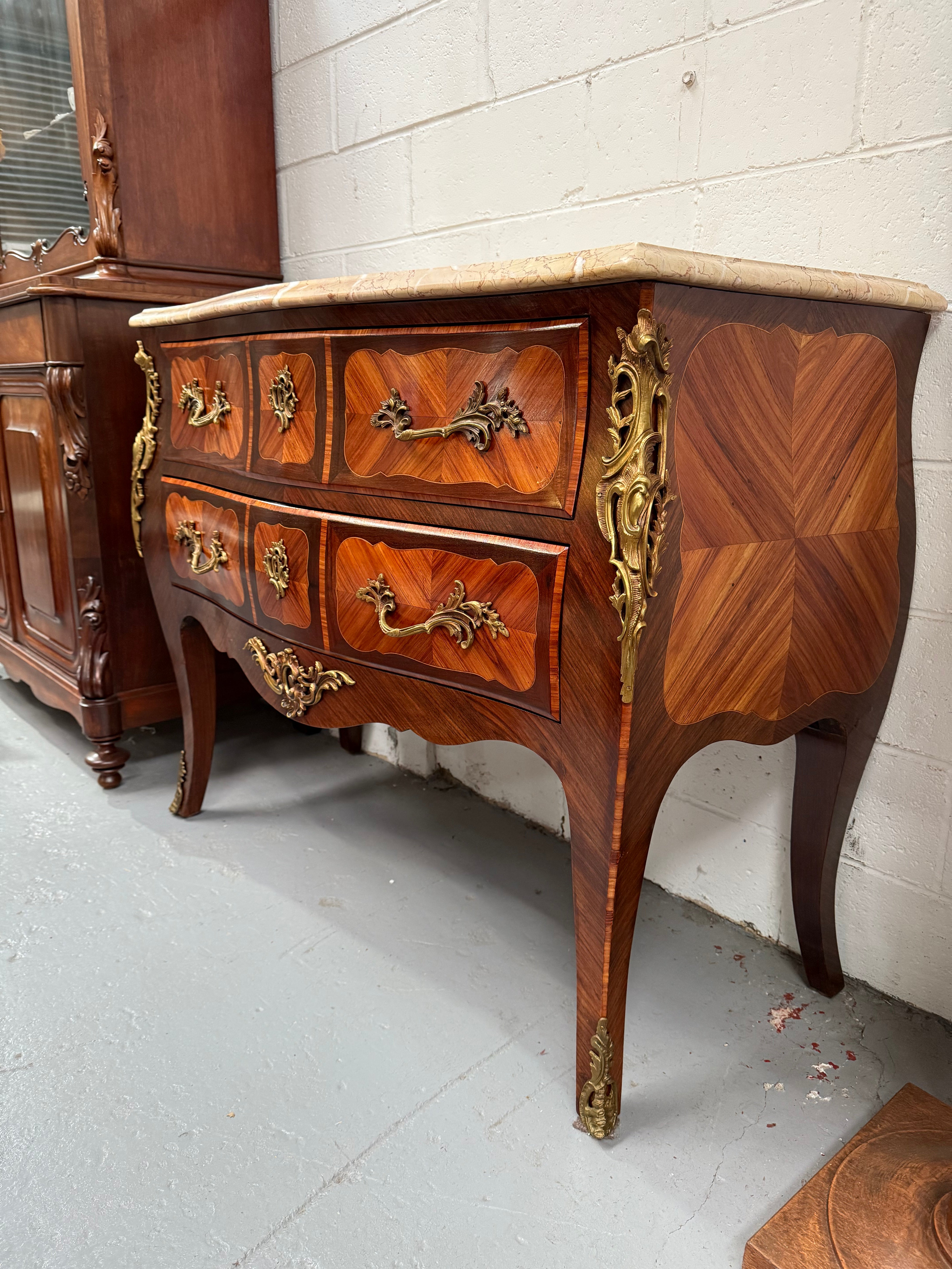 Stunning Transitional Rosewood & Kingwood Commode | Antique & Vintage | Moonee Ponds Antiques | Australia Wide Delivery