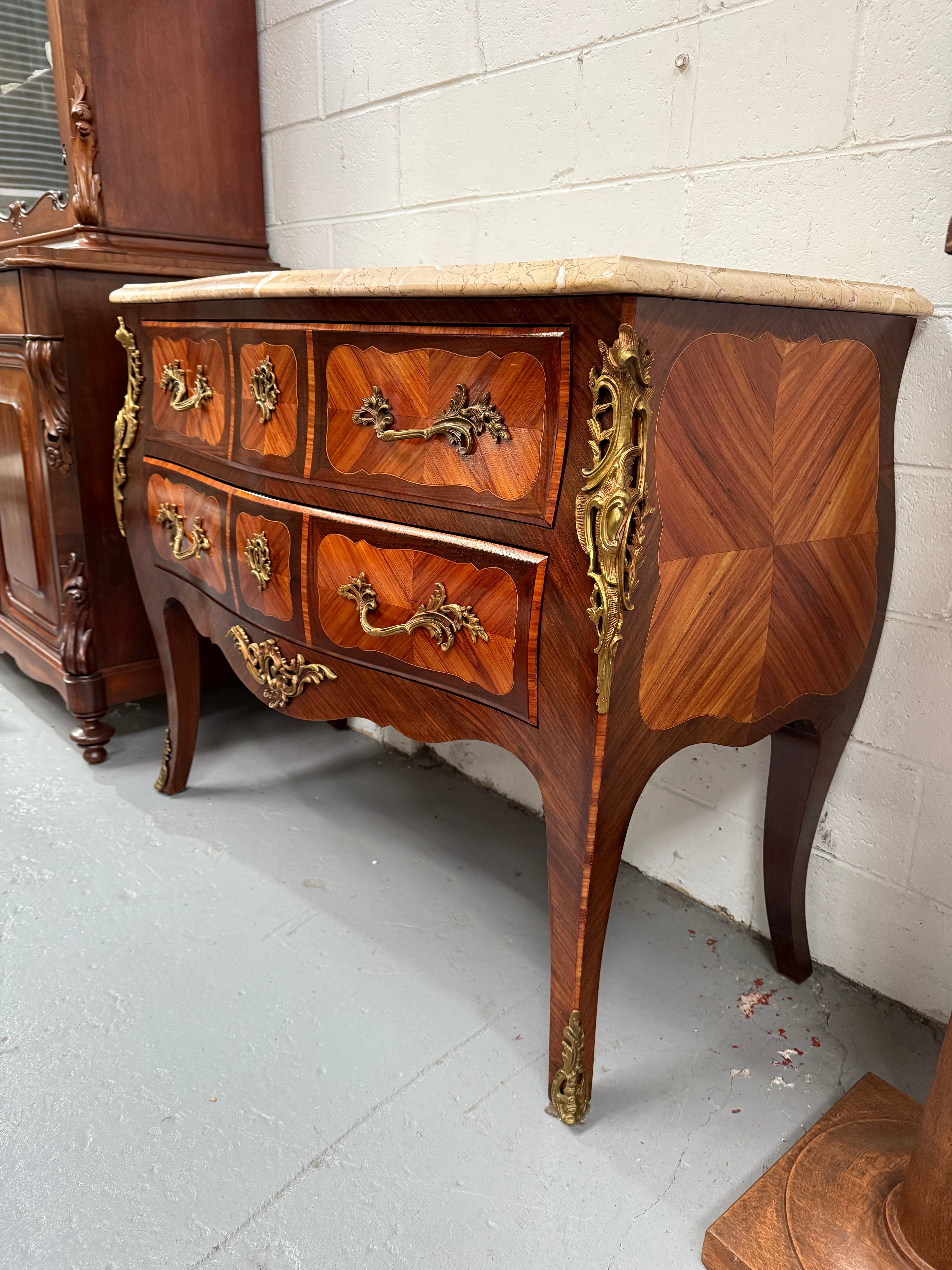 Stunning Transitional Rosewood & Kingwood Commode | Antique & Vintage | Moonee Ponds Antiques | Australia Wide Delivery
