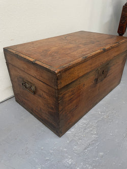 Characterful Small Victorian Wooden Chest/Trunk | Antique & Vintage | Moonee Ponds Antiques | Australia Wide Delivery