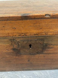 Characterful Small Victorian Wooden Chest/Trunk | Antique & Vintage | Moonee Ponds Antiques | Australia Wide Delivery