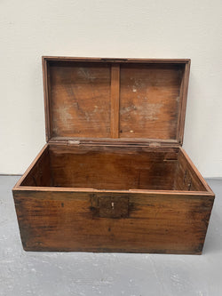 Characterful Small Victorian Wooden Chest/Trunk | Antique & Vintage | Moonee Ponds Antiques | Australia Wide Delivery